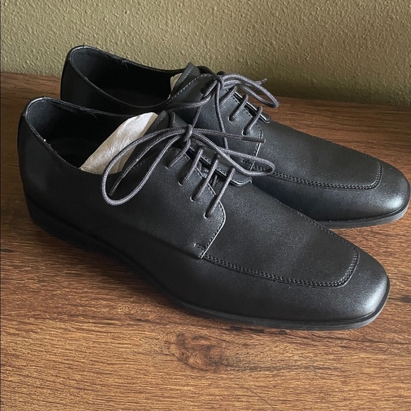 Calvin Klein Black Oxford Shoes - Picture 1 of 5